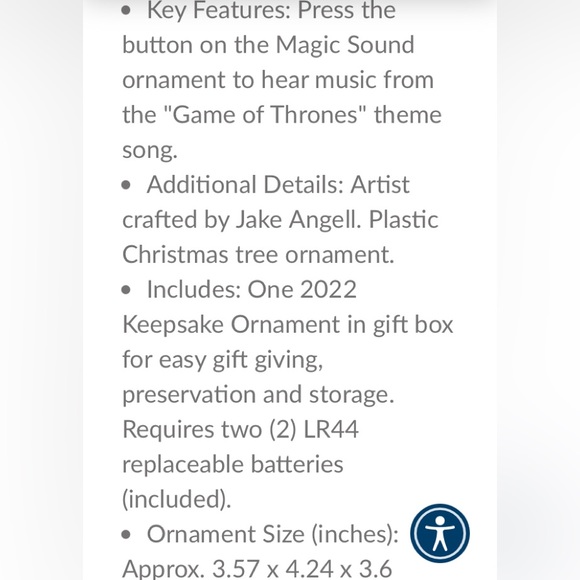 Iron Throne Ornament - Picture 12 of 15